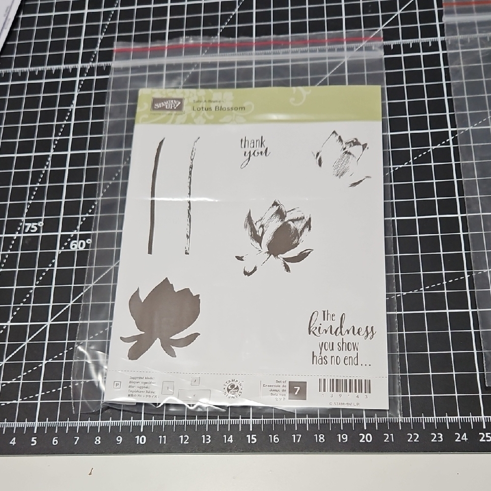 LOTUS BLOSSOM Stampin' Up!  Stamp Set
